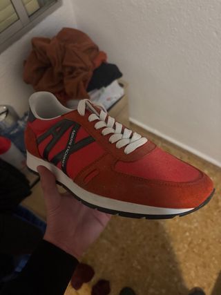 Zapatillas Armani Exchange Rojas