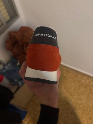 Zapatillas Armani Exchange Rojas
