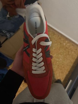 Zapatillas Armani Exchange Rojas