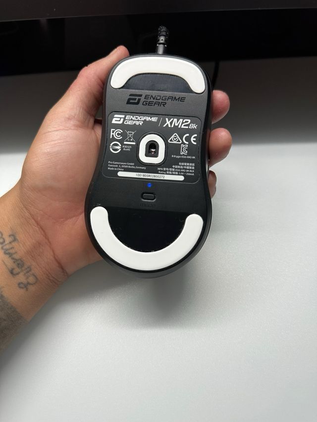 Endgame Gear XM2 8K Ratón Gaming Negro