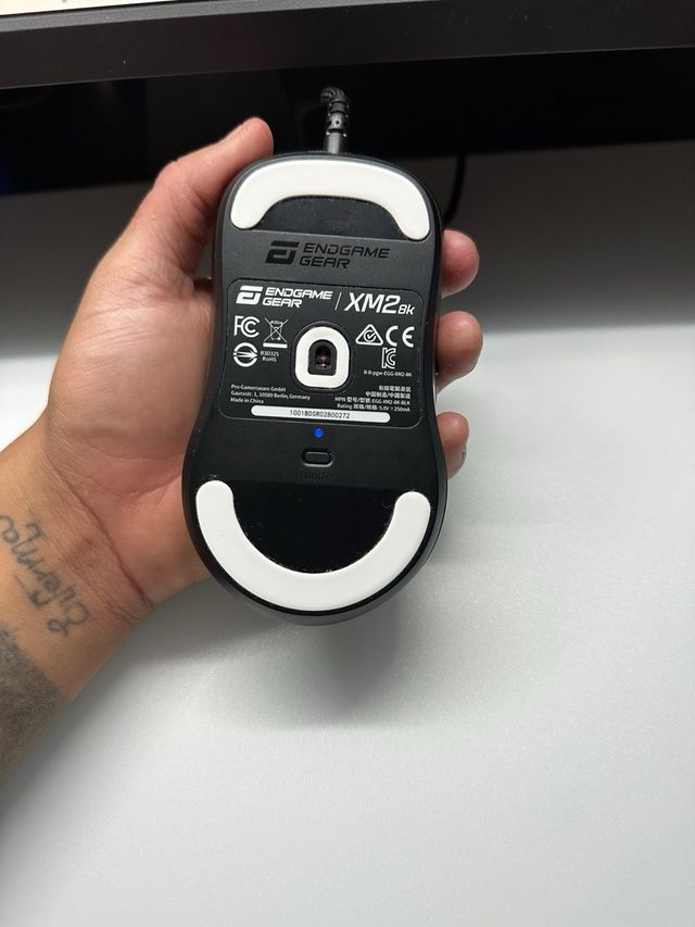 Endgame Gear XM2 8K Ratón Gaming Negro