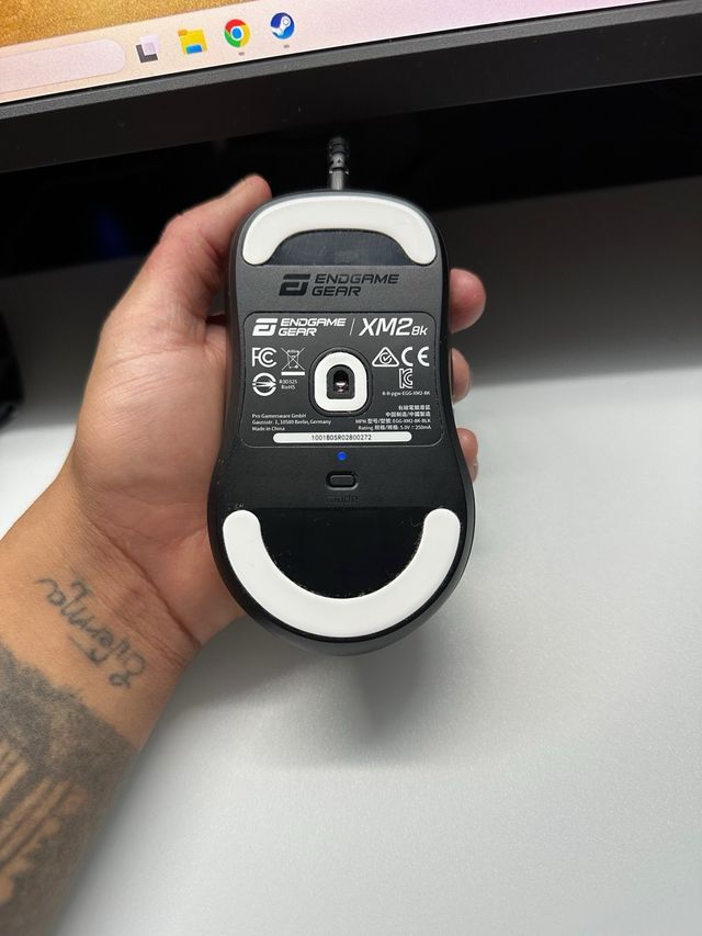 Endgame Gear XM2 8K Ratón Gaming Negro