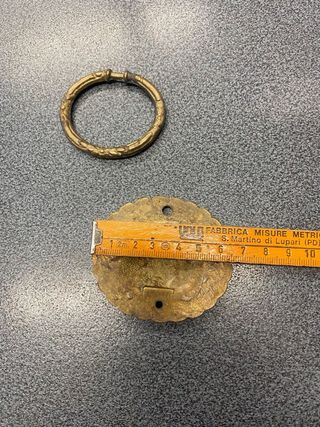 Maniglia in ottone nuove