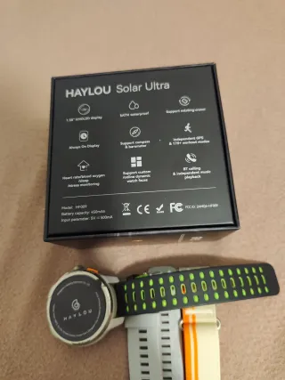 Reloj Haylou Solar Ultra Smartwatch