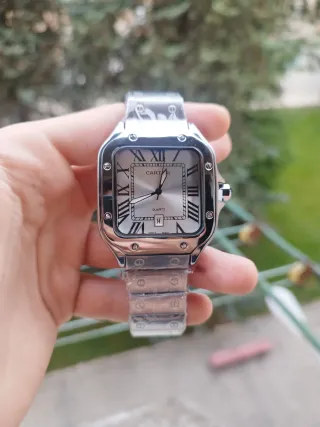 Reloj Cartier Plateado