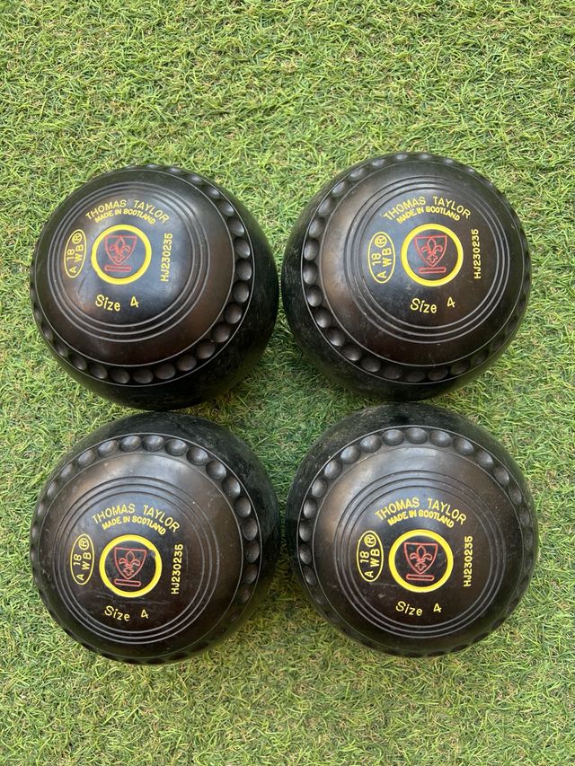 Set de 4 Bolas de Bolos Thomas Taylor Talla 4