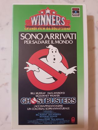 Ghostbusters (Acchiappafantasmi) anni 80 VHS