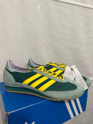 Zapatillas Adidas Verde y Amarillo