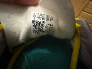 Zapatillas Adidas Verde y Amarillo