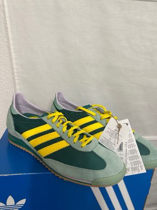 Zapatillas Adidas Verde y Amarillo