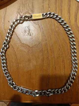 Collana girocollo Dolce & Gabbana argento