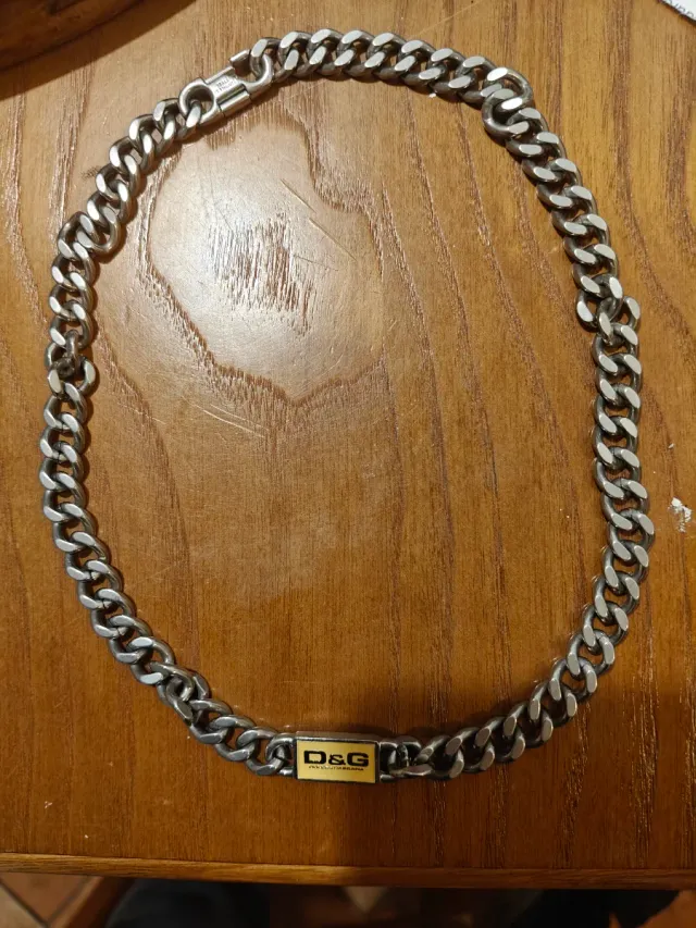 Collana girocollo Dolce & Gabbana argento