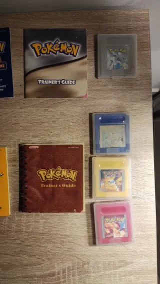 Lote 8 Juegos de Pokémon + Manuales