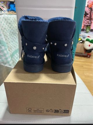 Botines BlackField Talla 39 Azul marino Nuevos