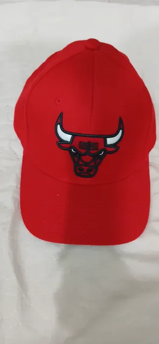 Berretto Mitchell & Ness Rosso Chicago Bulls