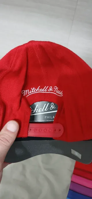 Berretto Mitchell & Ness Rosso Chicago Bulls