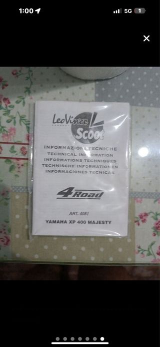 Escape LeoVince 4Road Piaggio X9