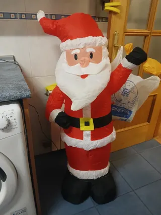 Babbo Natale Gonfiabile Gigante