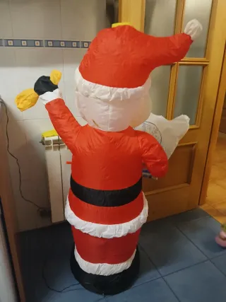 Babbo Natale Gonfiabile Gigante