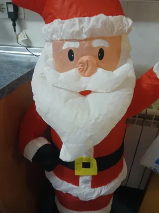 Babbo Natale Gonfiabile Gigante