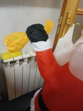 Babbo Natale Gonfiabile Gigante