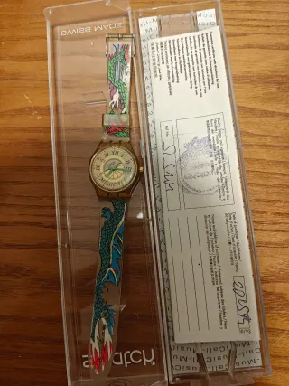 Orologio Swatch Musical Vintage 1994 Drago