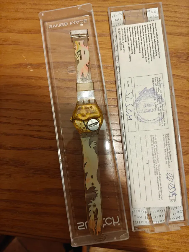 Orologio Swatch Musical Vintage 1994 Drago