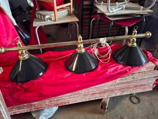 Lampada a sospensione per tavolo da biliardo