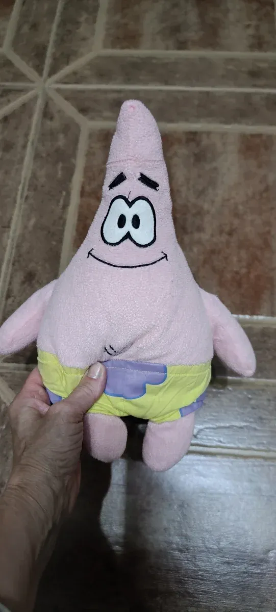 Peluches Bob Esponja y Patricio