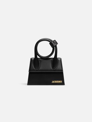 Jacquemus El Chiquito Bolso Negro Dorado