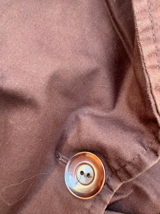 Conjunto Falda y Chaqueta Marrón Bordado