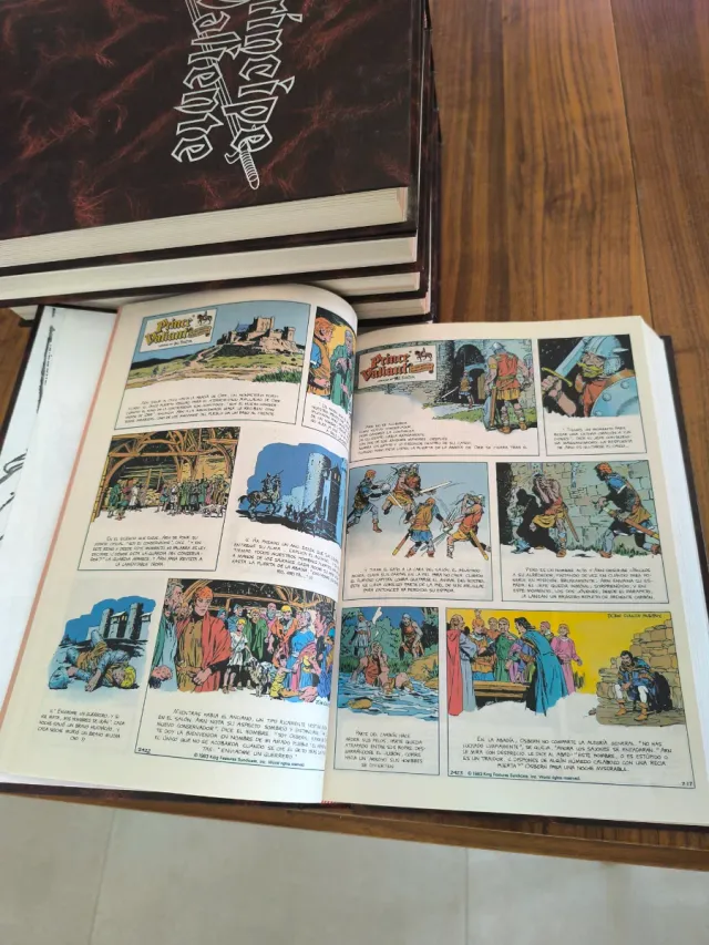 Colección completa a color del príncipe valiente