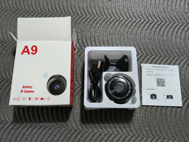 Mini Cámara IP A9 HD WiFi de Batería