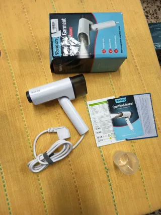 Plancha Vapor Vertical Portátil