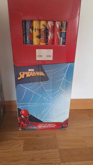 Caja de Rollos Papel Regalo