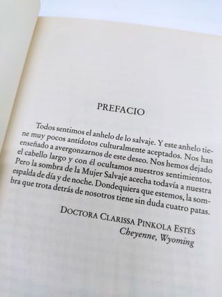 Mujeres que corren con los lobos libro