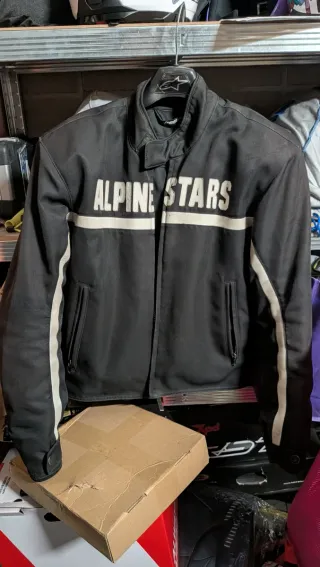 Chaqueta Moto Alpinestars Negra