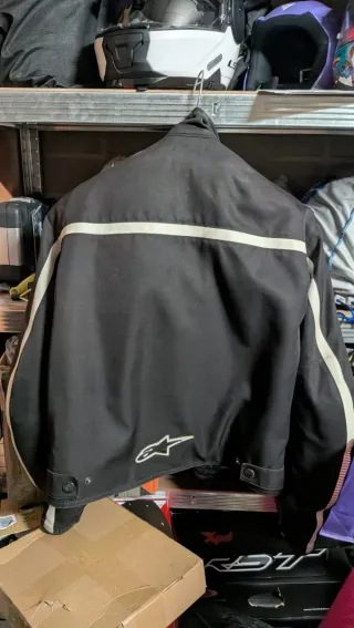 Chaqueta Moto Alpinestars Negra