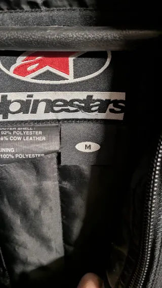 Chaqueta Moto Alpinestars Negra