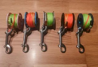 Carrete buceo Spool Aluminio, A estrenar