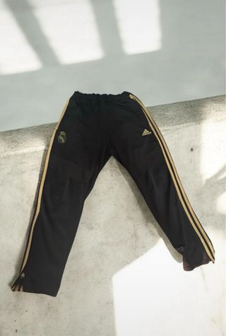 Tuta Completa Real Madrid Adidas Nero Oro