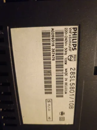 Vendó televisión antigua funciona perfectamente