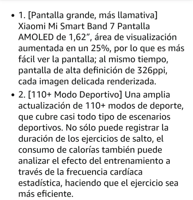 Pulsera Xiaomi SmartWatch Band 7 Negra