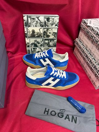 Zapatillas Hogan H357 Talla 43.5 Azul