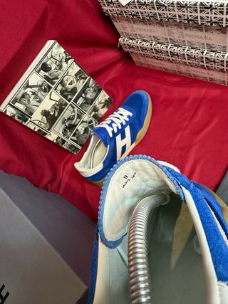 Zapatillas Hogan H357 Talla 43.5 Azul