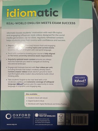 Idiomatic 1 Student's Book with Ebook