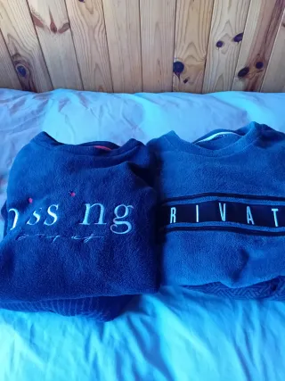 Pijama franela niño talla S