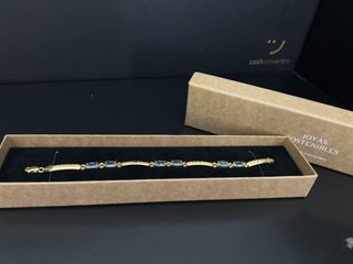 pulsera oro 18k con piedra
