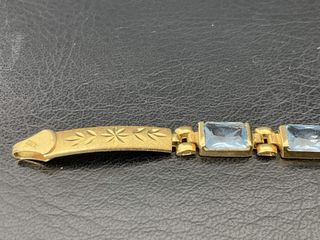 pulsera oro 18k con piedra