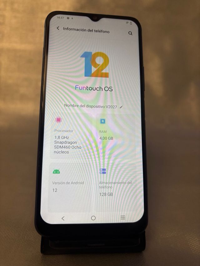Vivo Y20 Azul Multicolor 128 Gb & 4Gb de RAM